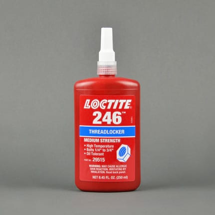 漢高樂泰 246 Threadlocker 厭氧膠 藍色 250毫升 瓶裝